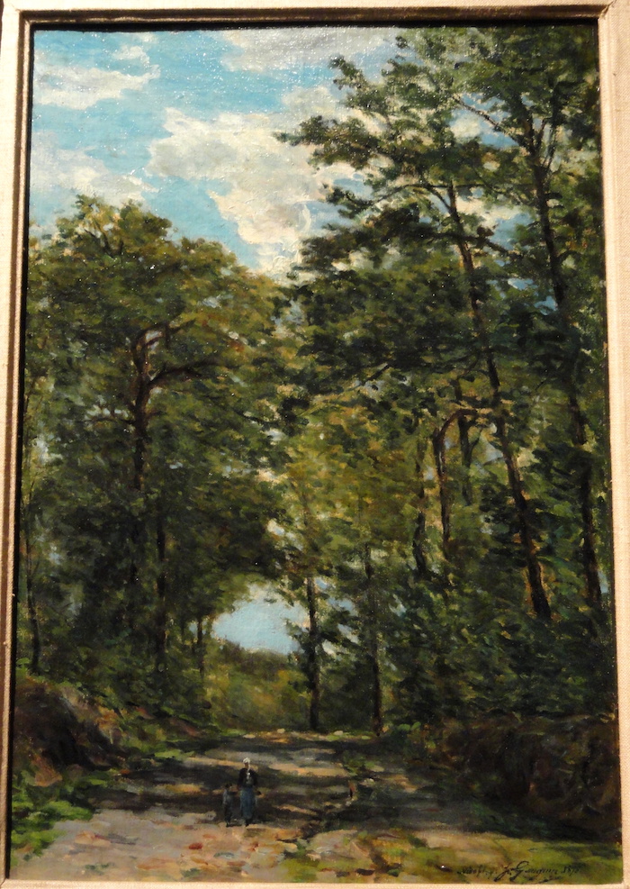 Paul Gauguin - Landscape from Viroflay (1875) Ny Carlsberg Glyptotek - Copenhagen, Denmark